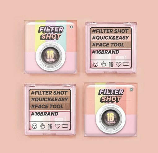16BRAND Filter Shot Shading Highlighter (2 colours).