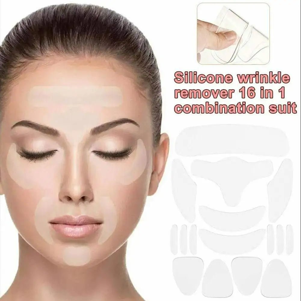 18pcs Reusable Silicone Anti Wrinkle pads - Radiance Revolution