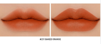 3CE Mood Recipe Matte Lip Color 3.5g #231 BAKED ORANGE.