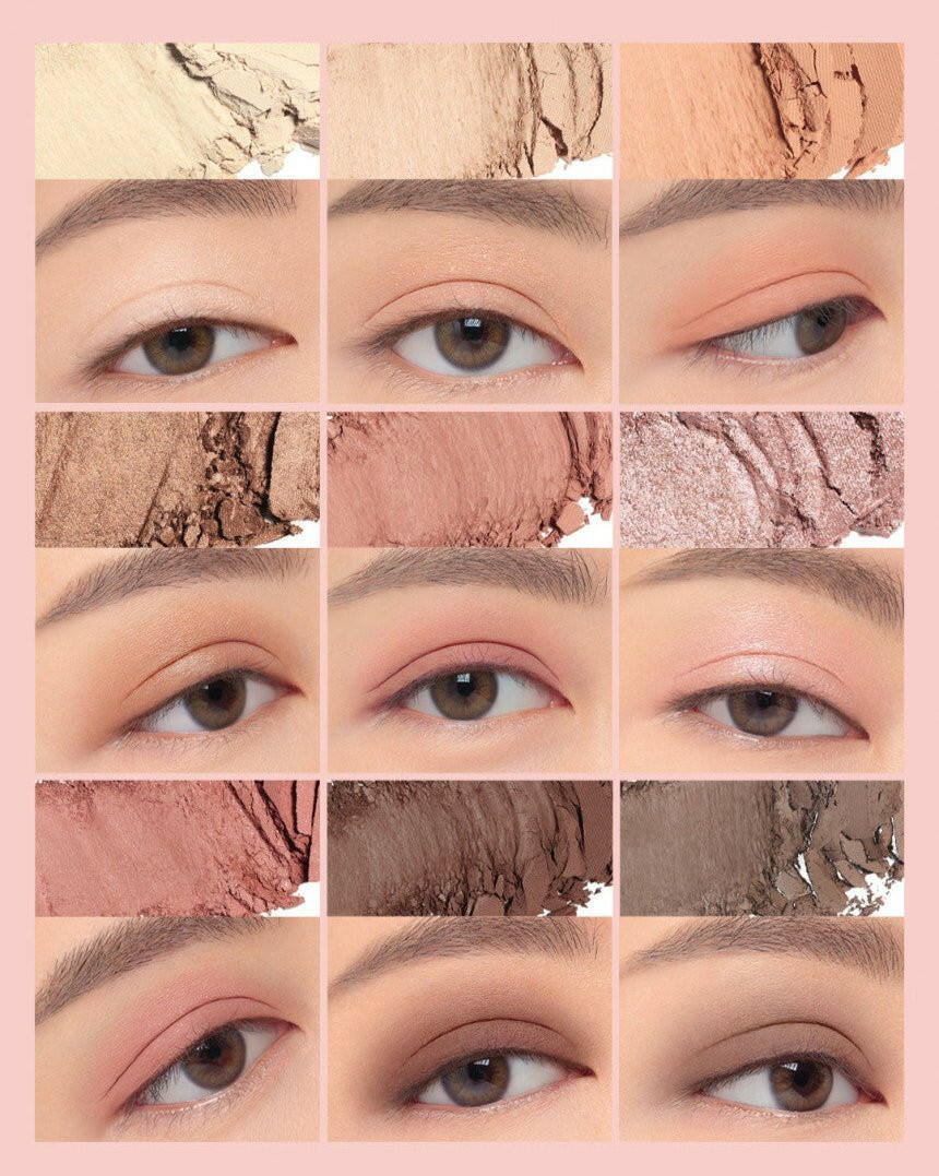 3CE Multi Eye Color Palette #ROSY MUHLY.
