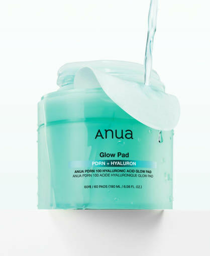 Anua PDRN 100 Hyaluronic Acid Glow Pad 60P/180ml.