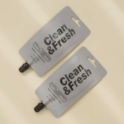 EUNYUL Clean&Fresh Facial Clay Mask Pack Pouch (15g x 5pcs).