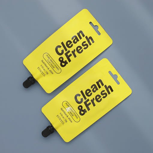 EUNYUL Clean&Fresh Facial Clay Mask Pack Pouch (15g x 5pcs) - Radiance Revolution