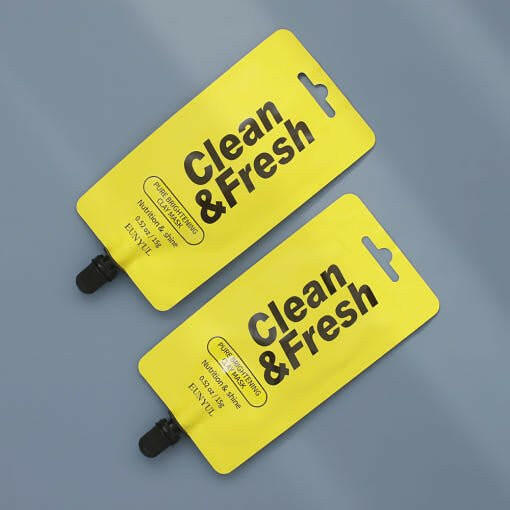 EUNYUL Clean&Fresh Facial Clay Mask Pack Pouch (15g x 5pcs).