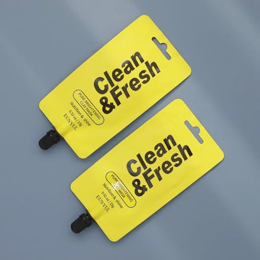 EUNYUL Clean&Fresh Facial Clay Mask Pack Pouch (15g x 5pcs).