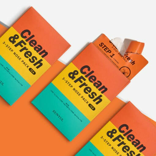 EUNYUL Clean & Fresh Nose Pack (3 Steps) 7ea.