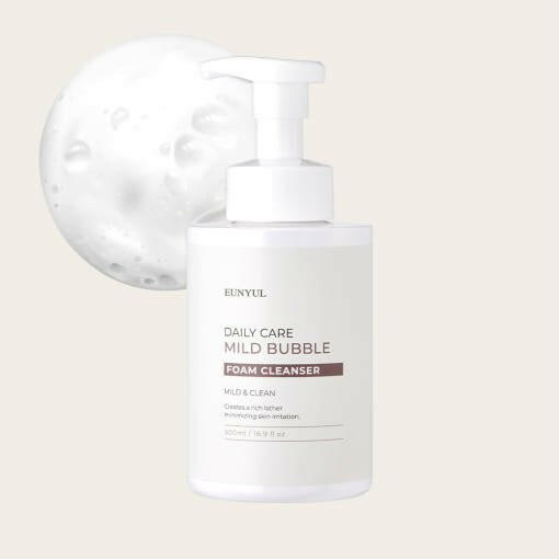 EUNYUL Daily Care Mild Bubble Foam Cleanser 500ml.