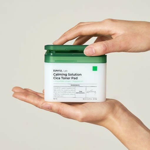 EUNYUL Lab Calming Solution CICA Toner Pad 60ea/190ml.