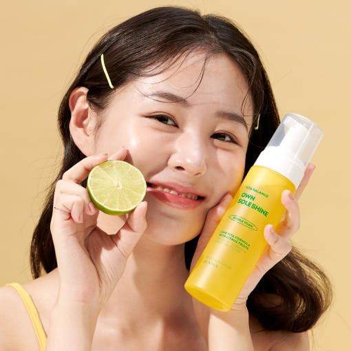 EUNYUL VITA BALANCE OWN SOLE SHINE Bubble Foam 200ml.