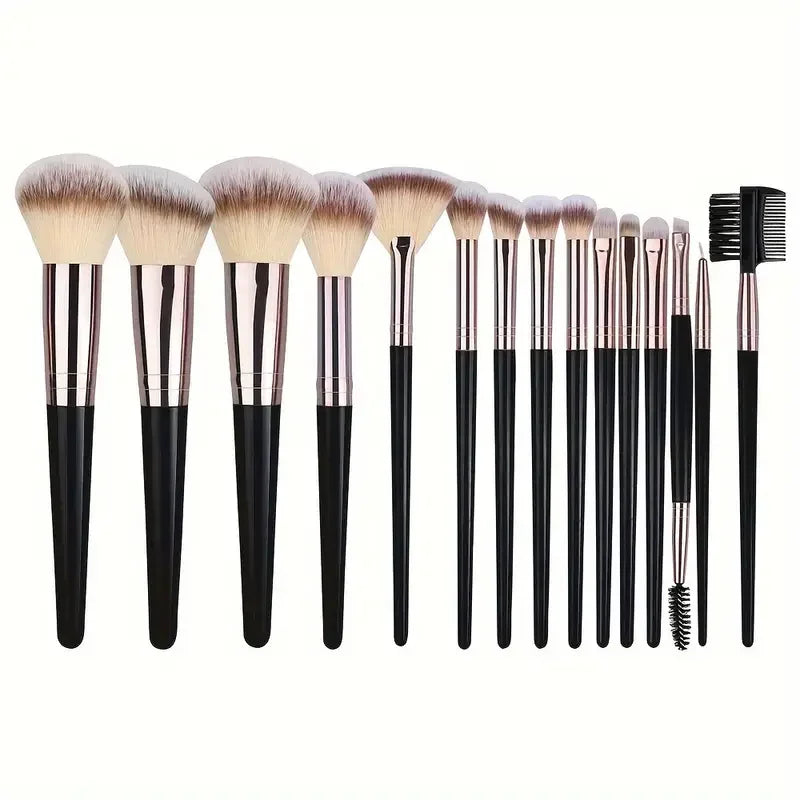 3-20PCS Makeup Brushes Set Soft Fluffy Eyeshadow Foundation Concealer Blending Blush Brush Kabuki Professional Women Beauty Tool.