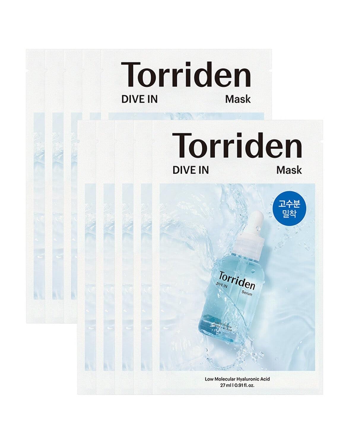 Torriden Dive-In Low Molecule Hyaluronic Acid Mask Sheet 10ea.