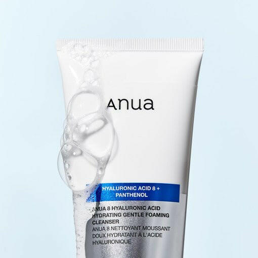 Anua 8 Hyaluronic Acid Hydrating Gentle Foaming Cleanser 150ml.