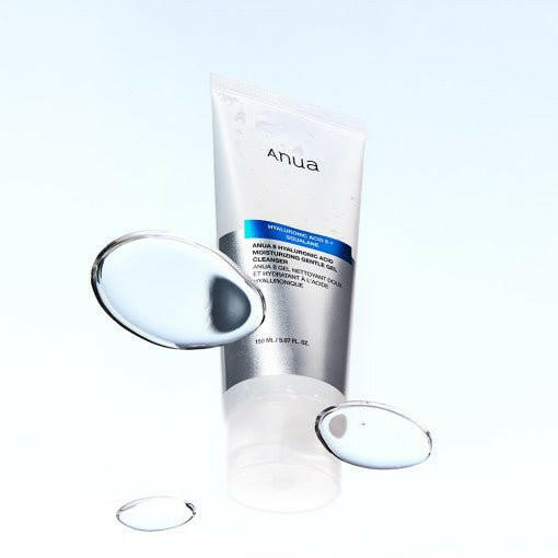 Anua 8 Hyaluronic Acid Moisturizing Gentle Gel Cleanser 150ml.