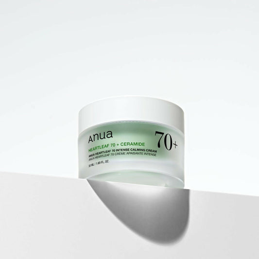 Anua HEARTLEAF 70% INTENSE CALMING CREAM 50ml.