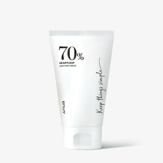 Anua HEARTLEAF 70% SOOTHING CREAM 100ml.