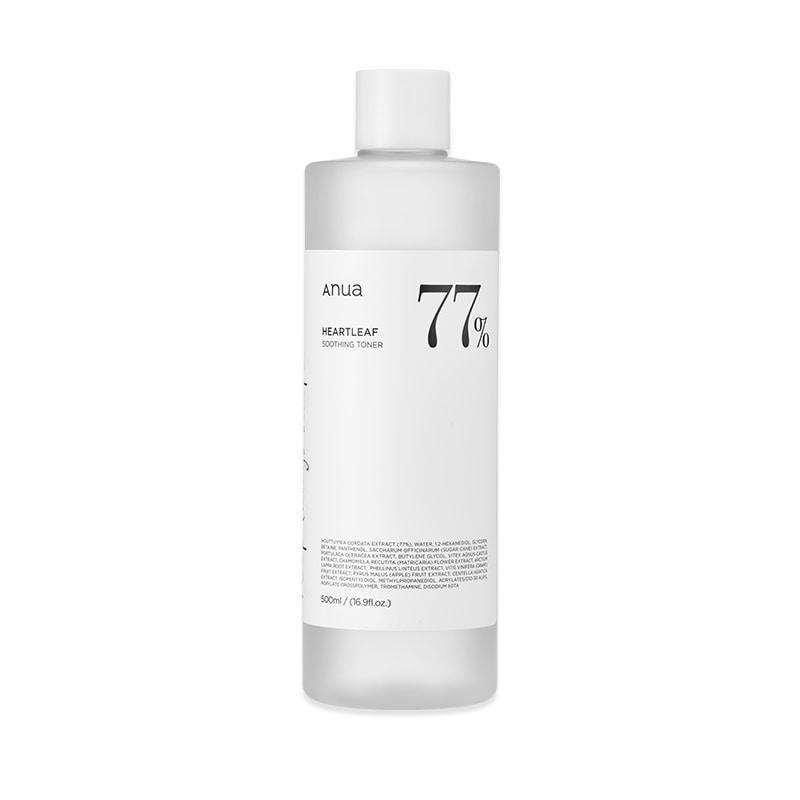 Anua Heartleaf 77% Soothing Toner 500ml.