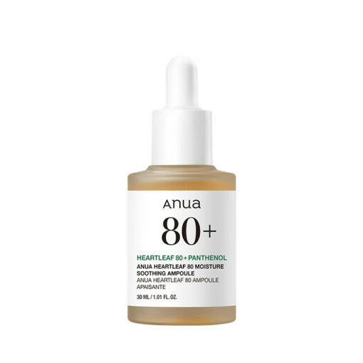 Anua HEARTLEAF 80% MOISTURE SOOTHING AMPOULE 30ml.