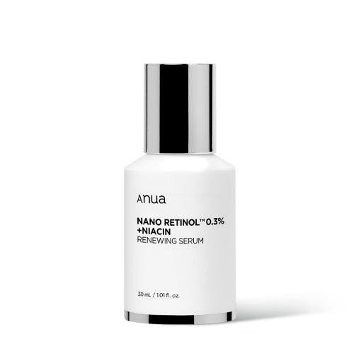 Anua Nano Retinol 0.3% + Niacin Renewing Serum 30ml.