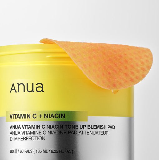 Anua Vitamin C+Niacin Tone Up Blemish Pad 60 Pads 185ml - Radiance Revolution