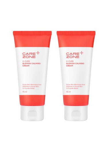 CAREZONE A-Cure Blemish Calming Cream 75ml 1+1 Special Set - Radiance Revolution