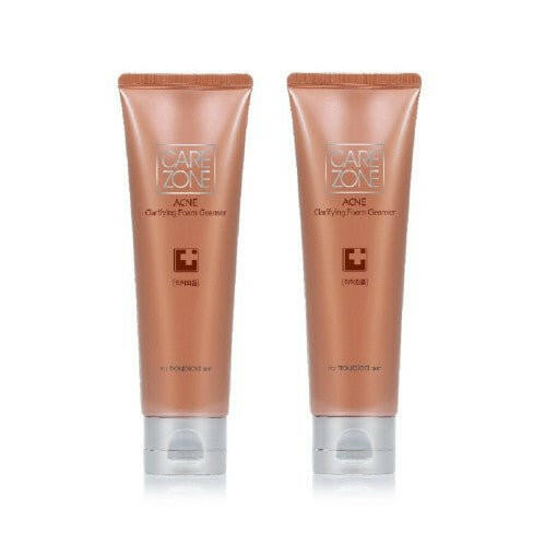CAREZONE Acne Clarifying Foam Cleanser Duo Set (130ml+130ml).