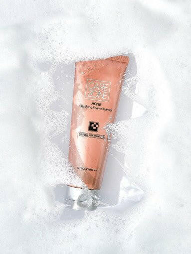 CAREZONE Acne Clarifying Foam Cleanser Duo Set (130ml+130ml).