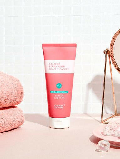 CAREZONE Calming Relief Acne Foam 200ml.