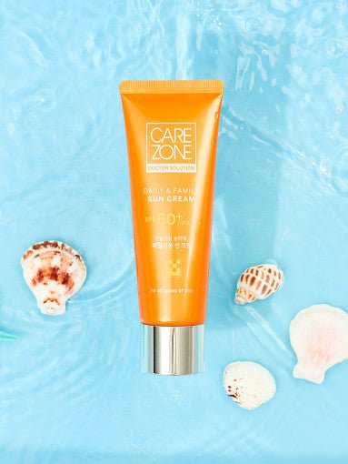 CAREZONE Daily & Family Sun Cream 80ml (SPF50+/PA+++) - Radiance Revolution