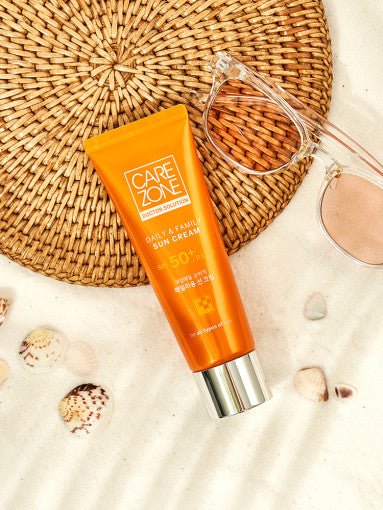 CAREZONE Daily & Family Sun Cream 80ml (SPF50+/PA+++) - Radiance Revolution