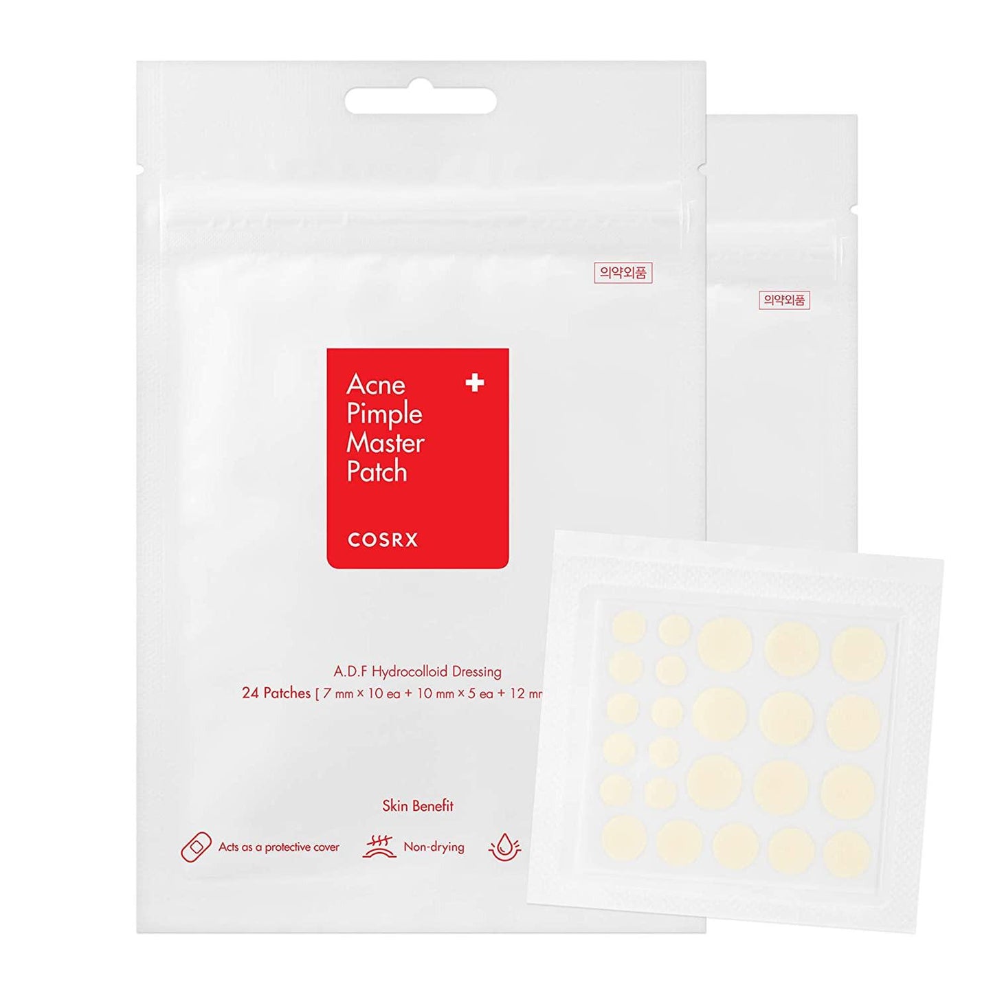 COSRX Acne Pimple Master Patch 24 Patches (3 Sizes).