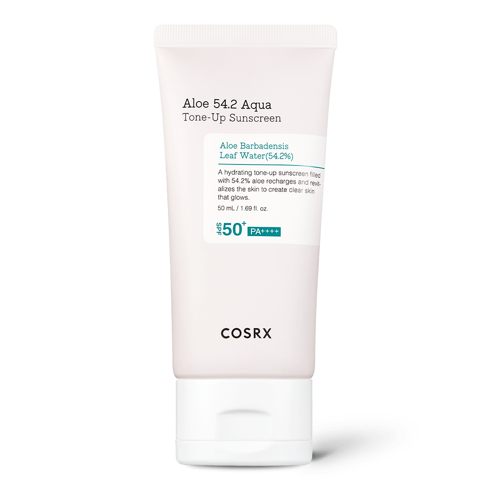 COSRX Aloe 54.2 Aqua Tone-up Sunscreen SPF 50+ PA++++ 50ml - Radiance Revolution