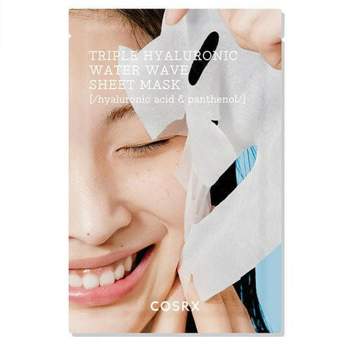 COSRX Hydrium Triple Hyaluronic Water Wave Sheet Mask (10 Sheets).