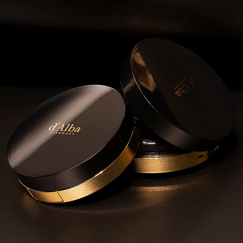 d'Alba Skin Fit Grinding Serum Cover Pact 20g+20g(refill) SPF50+/PA++++ - Radiance Revolution