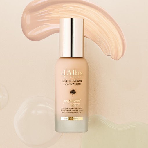 d'Alba Skin Fit Serum Foundation (Spatula) SPF50+/PA+++ 40ml - Radiance Revolution