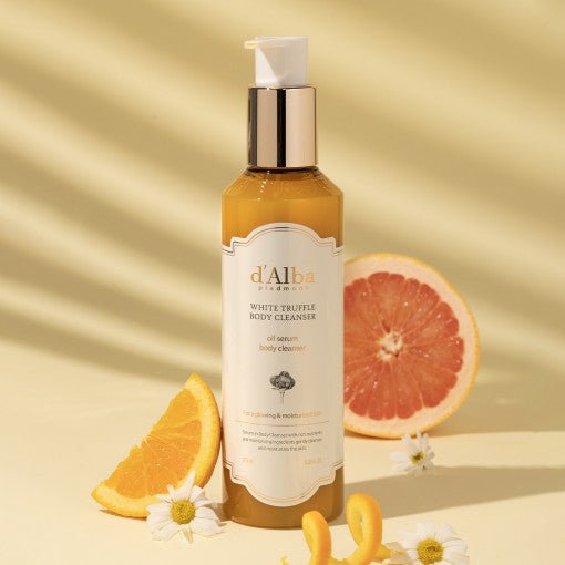 d'Alba White Truffle Oil Serum Body Cleanser 275ml - Radiance Revolution