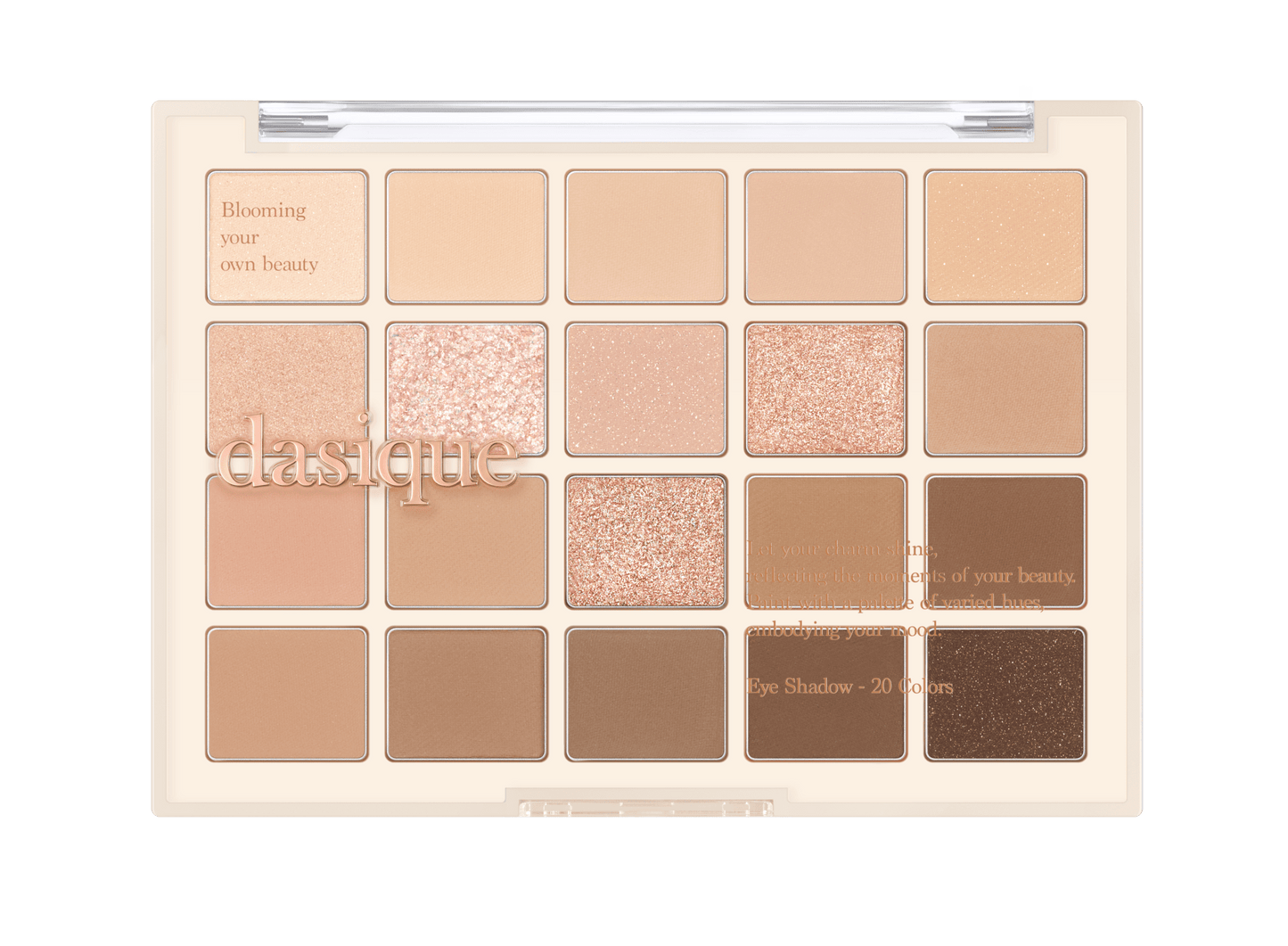 dasique Mood Shadow Palette - #01 Warm Basic - Radiance Revolution