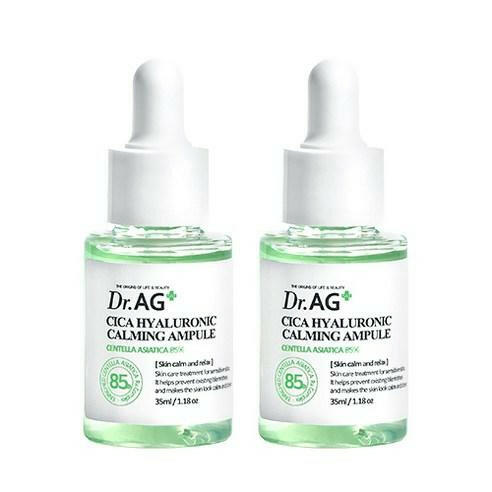 Dr.AG+ Cica Hyaluronic Calming Ampoule 35ml X 2ea.