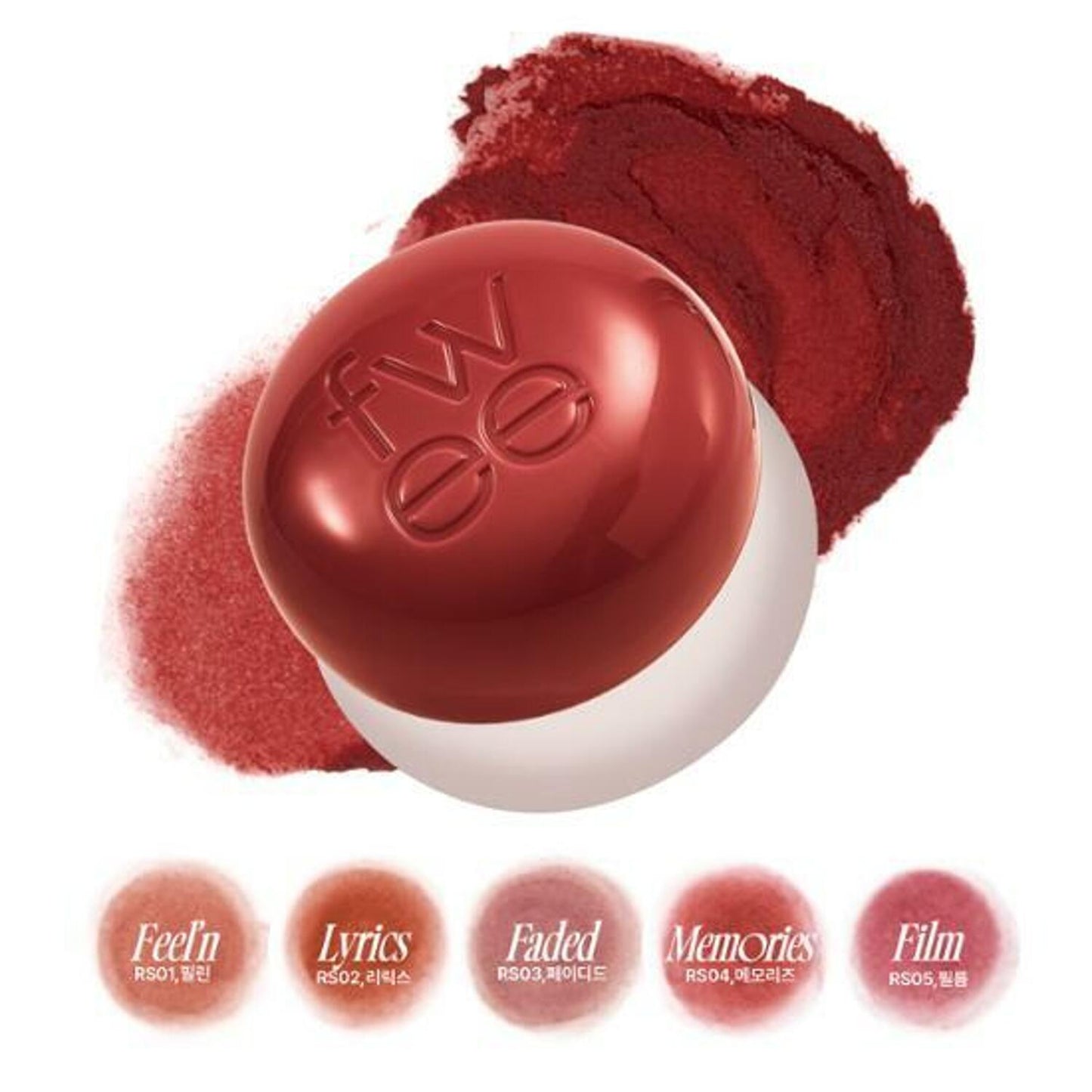 fwee Lip & Cheek Blurry Pudding Pot #Faded Moment - Radiance Revolution