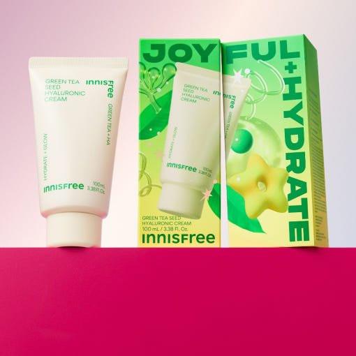 innisfree Green Tea Seed Hyaluronic Cream 100ml.