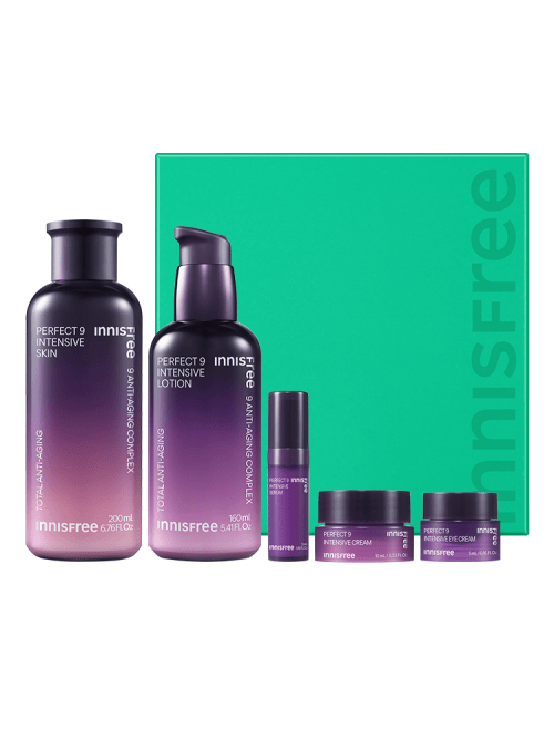 Innisfree Perfect 9 Intensive Skincare Set - Radiance Revolution