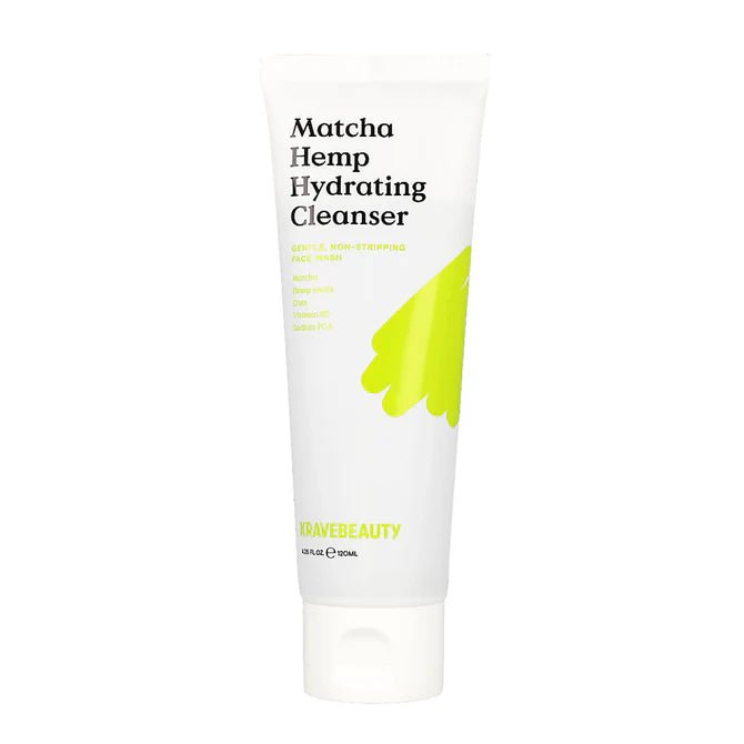 KRAVEBEAUTY Matcha Hemp Hydrating Cleanser 120ml - Radiance Revolution