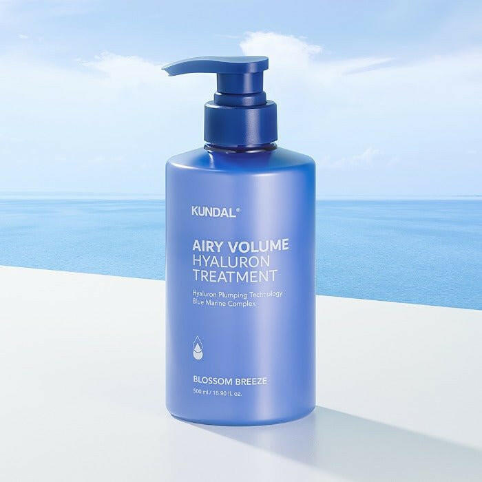 KUNDAL AIRY VOLUME HYALURON TREATMENT 500ml #BLOSSOM BREEZE.