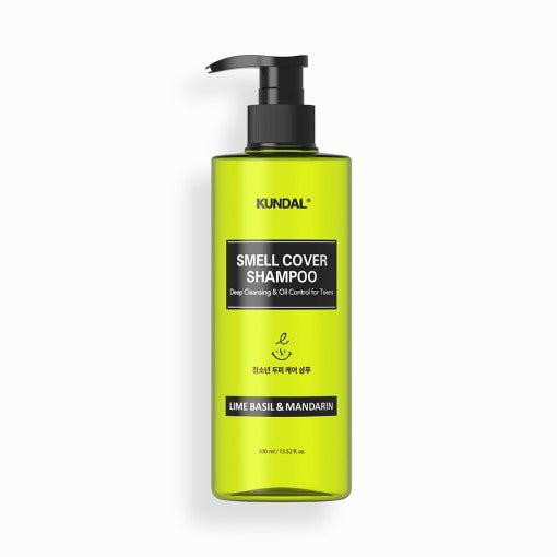 KUNDAL All Day Smell Cover Teens Shampoo 400ml #LIME BASIL & MANDARIN.