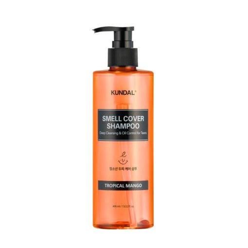 KUNDAL All Day Smell Cover Teens Shampoo 400ml #TROPICAL MANGO.