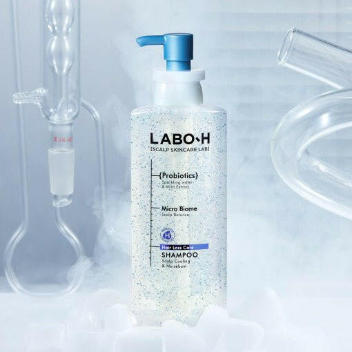 LABO-H Hair Loss Care Scalp Cooling & No Sebum Shampoo 750ml.