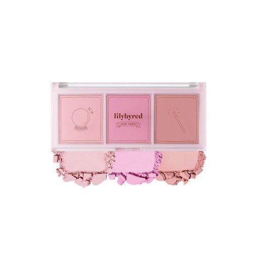lilybyred Love Tarot Blusher Palette #02 Wish You Cool.