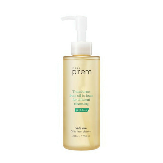 make p:rem Safe Me. Oil to Foam Cleanser 200ml.