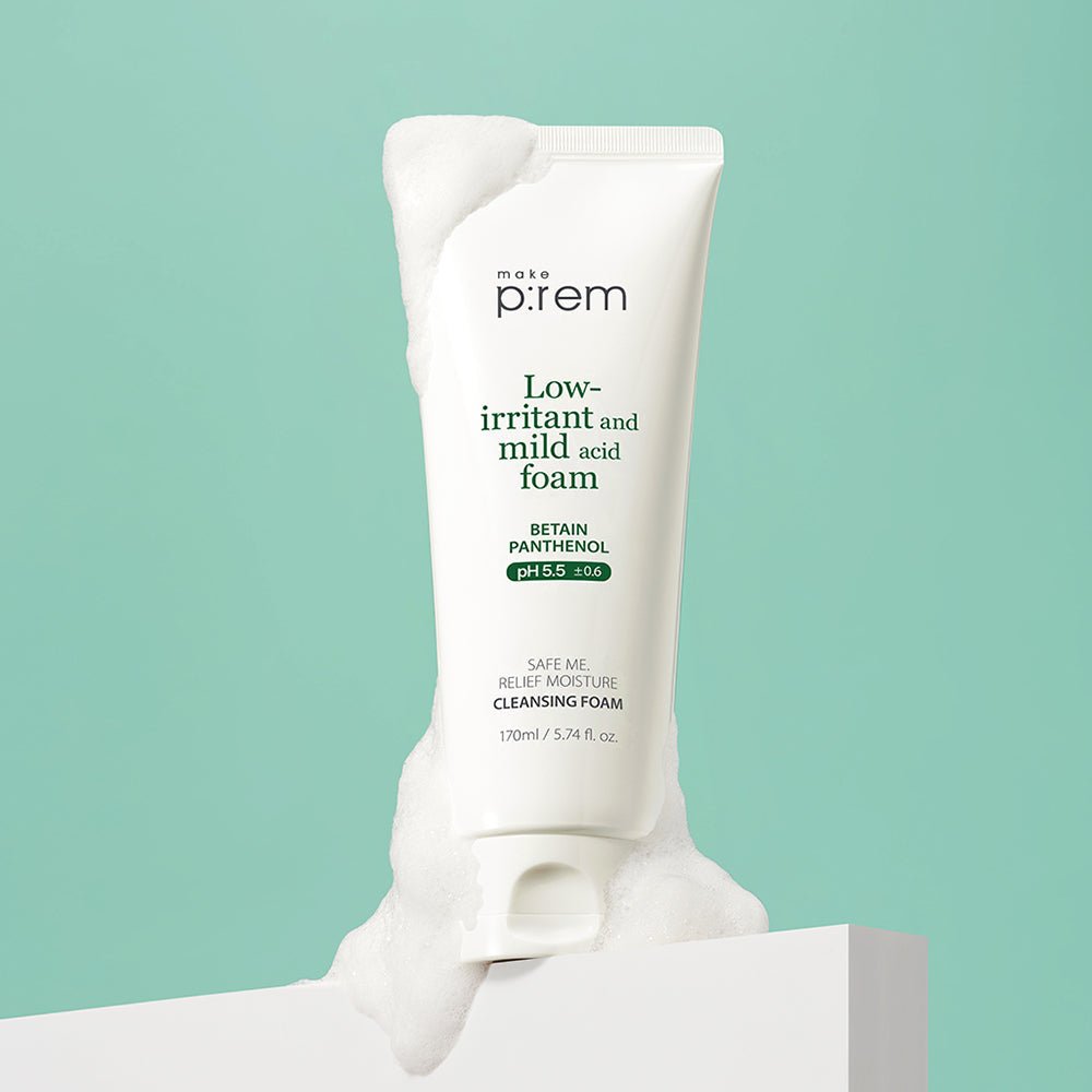 make p:rem Safe Me. Relief Moisture Cleansing Foam 170ml - Radiance Revolution