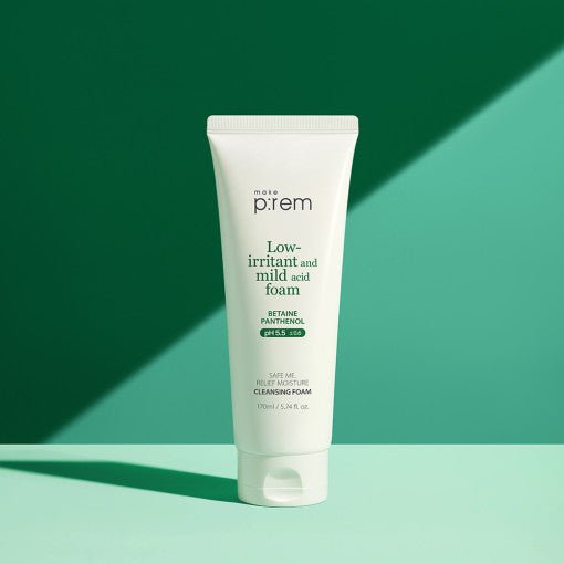 make p:rem Safe Me. Relief Moisture Cleansing Foam 170ml - Radiance Revolution