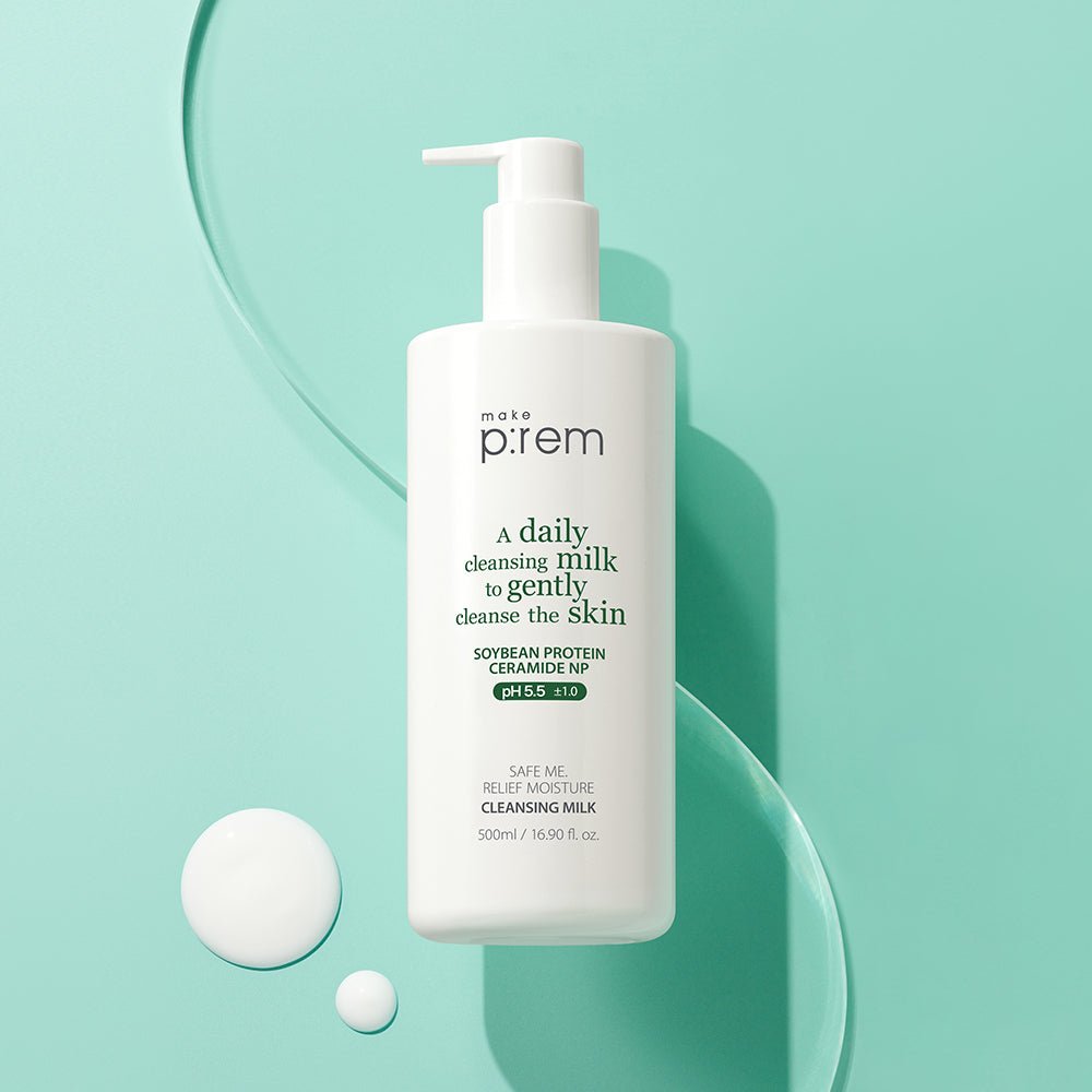 make p:rem Safe Me. Relief Moisture Cleansing Milk 500ml - Radiance Revolution